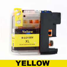Brother Compatible Ink Cartridge LC135XL Yellow Brother Compatible Ink Cartridge LC135XL Yellow